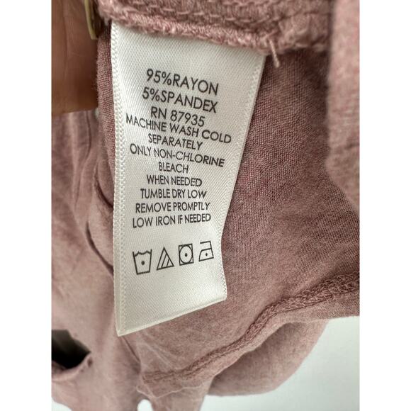 Logo by Lori Goldstein Button front Cardigan Long Tunic Sleeveless Pockets 2X - Picture 7 of 7